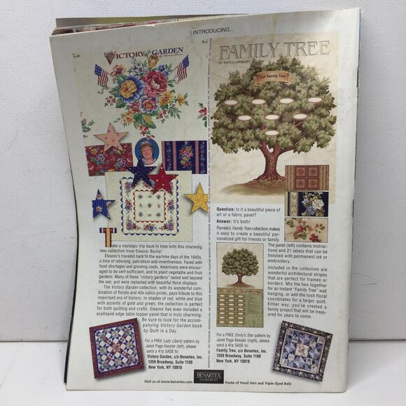 Fons & Porters Love of Quilting Magazine May June 2008 Thimbleberries Spin Wheel - Picture 11 of 12